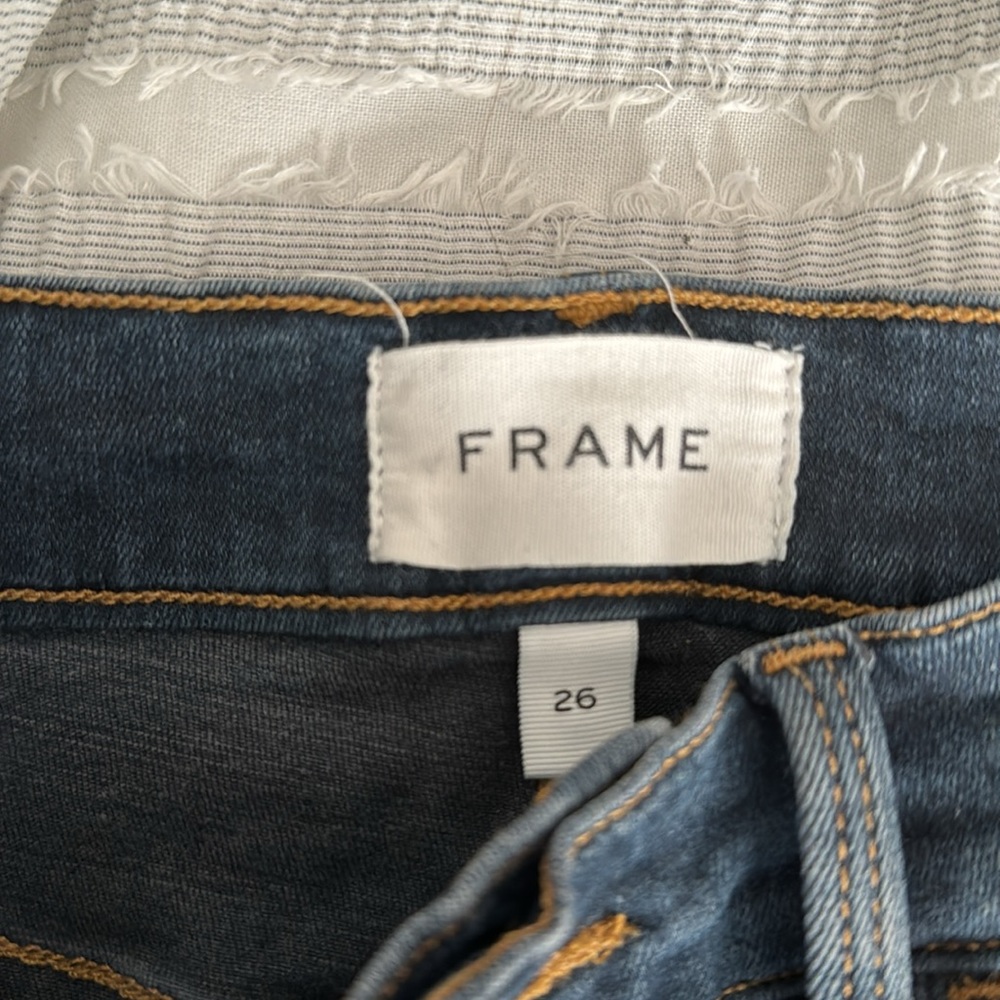 FRAME ALI HIGH RISE CIGARETTE JEANS - Picture 2 of 5